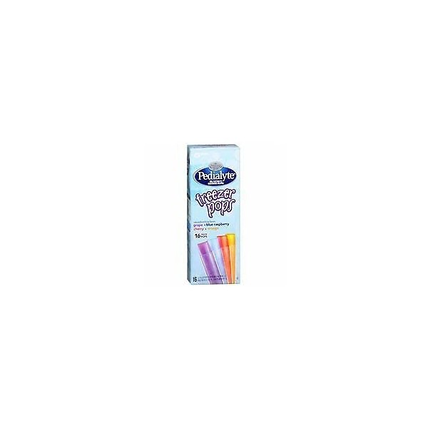 Ross Nutritionals Pedialyte Freezer Pops Oral Electrolyte Solution Natural Assorted
