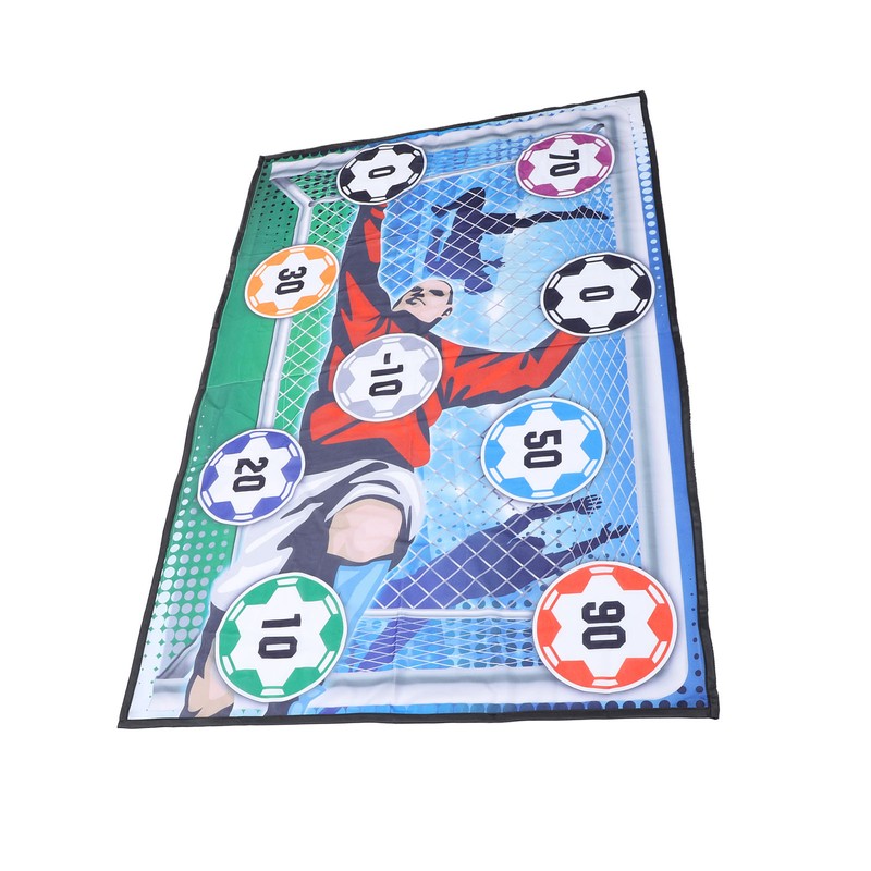 Soccer Ball Game Mat Set Interactive Multifunctional Safe Indoor Outdoor