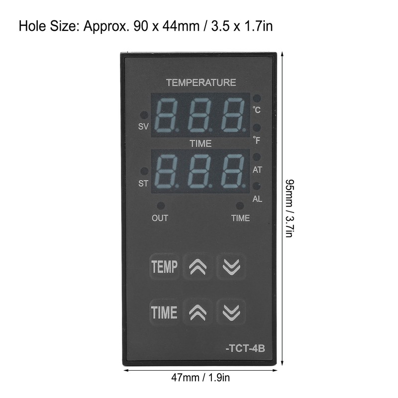 BERM PID Temperature Controller Digital Display LED Temperature Controller for