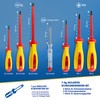 S&R Isolated Screwdrivers Electricians Set VDE-Tested (German Electrical Engineering Association),