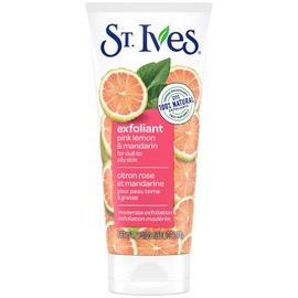 Exfoliante de limón y naranja rosa Radiant Skin de St Ives, 150 ml (el envase puede variar)                                                           