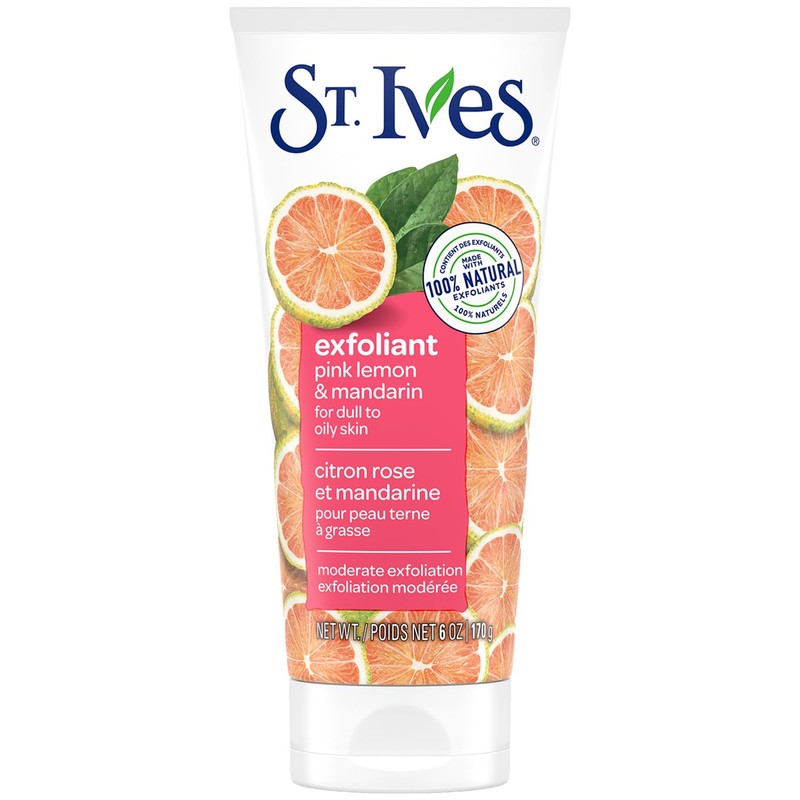 Exfoliante de limón y naranja rosa Radiant Skin de St
