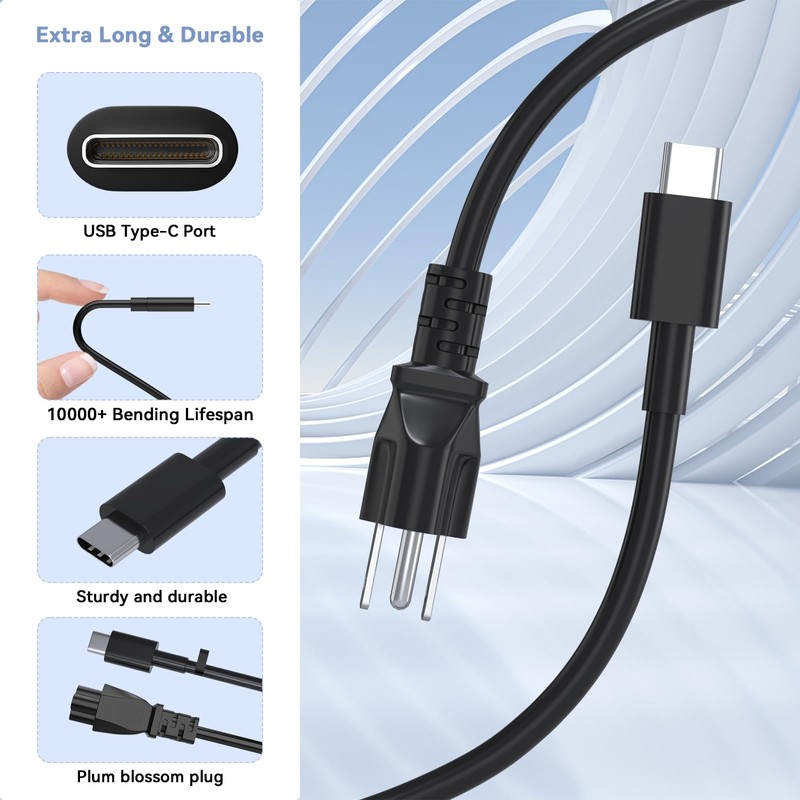 165W USB-C Laptop Charger Compatible with Dell Pro Max/Precision 5690