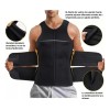 Faja Deportiva Gym Quema Grasa Corrector De Postura Negro Xxl
