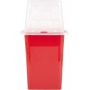 BD Container for Needles Biohazard Waste Disposal 1.5 Quart -