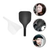 TOVINANNA 2pcs Hairdressing Shield Mask Protective Facial Cover for Hair