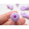 6pcs of Purple Knitting Needles Point Protectors Needle Point Tip