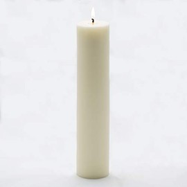 Richland 2" x 9" Pillar Candles Light Ivory Set of 10