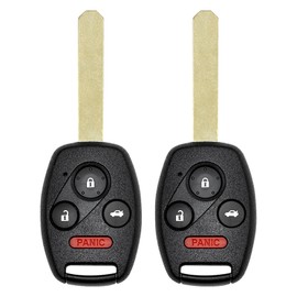 Vurkcy Key Fob Replacement for 2006-2013 Honda Civic EX Si Hybrid Car Keyless Entry Remote Control, N5F-S0084A N5F-A05TAA, 4 Buttons, 2Pcs