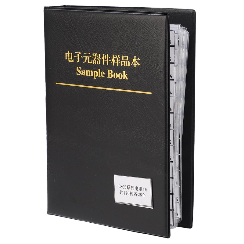 SMD Resistor Sample Book 4250Pcs 170 Value 0805 Series Electronic