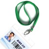 Bird Fiy Green Lanyard 100 Pack Bulk Lanyards for Id
