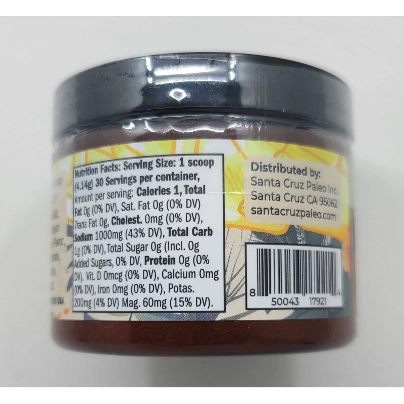 Santa Cruz Paleo Electrolyte Powder Lemonade with Himalayan & Sea