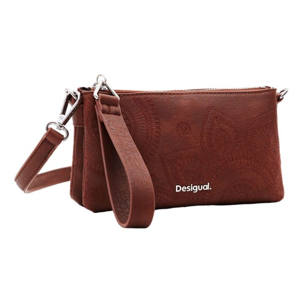 Desigual Women's Accessories Pu Others Bi-Fold Wallet, brown