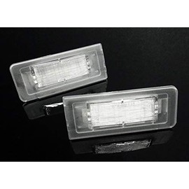 RZG 2x LED Licence Number Plate Light White Canbus For 1998-2006 TT MK I 8N