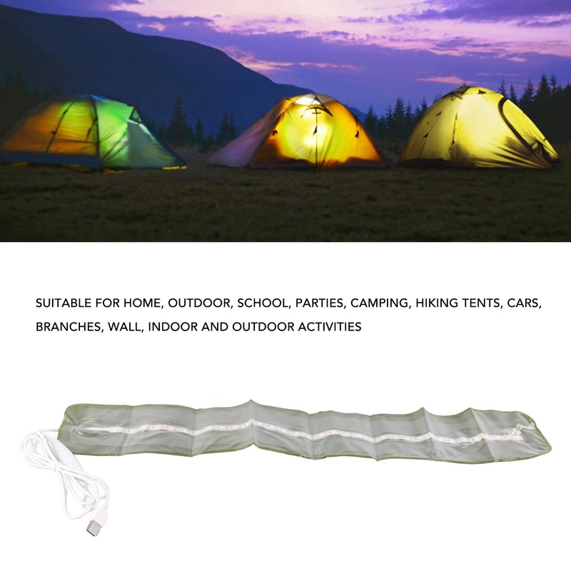 Inflatable Camping Light 1200LM High Brightness PVC Portable LED Tent
