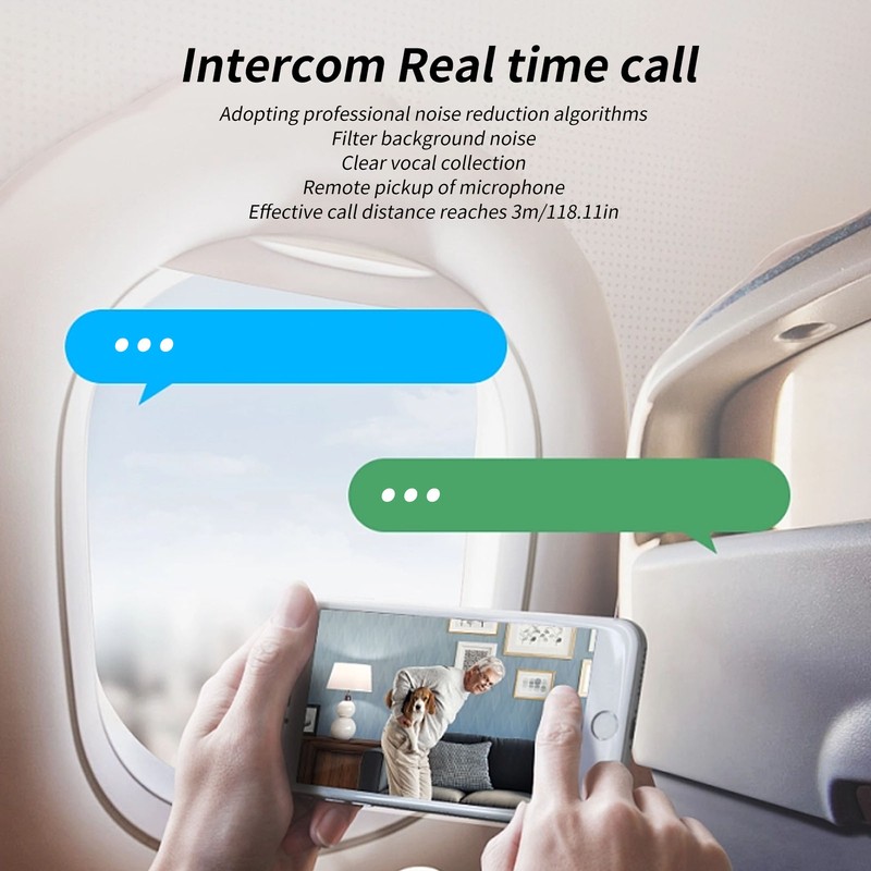 Indoor Security Camera ABS Home Surveillance WiFi Camera Motion Detection