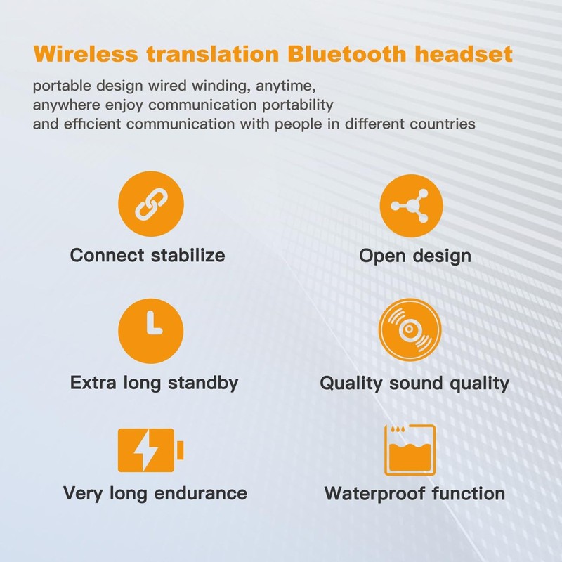 Language Translation Earbuds, Multi in One Translation Earbuds 144 Languages
