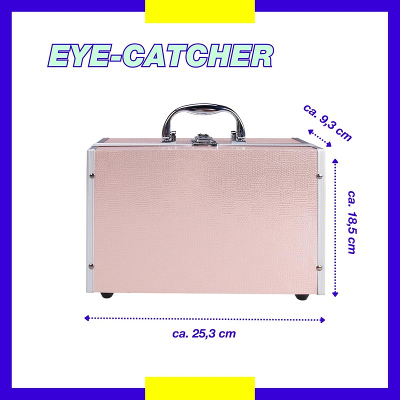 Zmile Cosmetics Make-Up Case Eye-Catcher Pink Make-Up Set Cosmetics