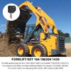 2 Pack Construction Ignition Keys, Forklift Key Hyster Heavy Equipment