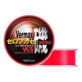 VARIVAS Nylon Line Vermax Iso Zerovkase VLS Semi-Float Type 150 m (150 m) Defeated Orange Red No. 1.75