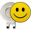 Adhere Golf Marker Hat Clip Magnetic Detachable Cute Nico Smile