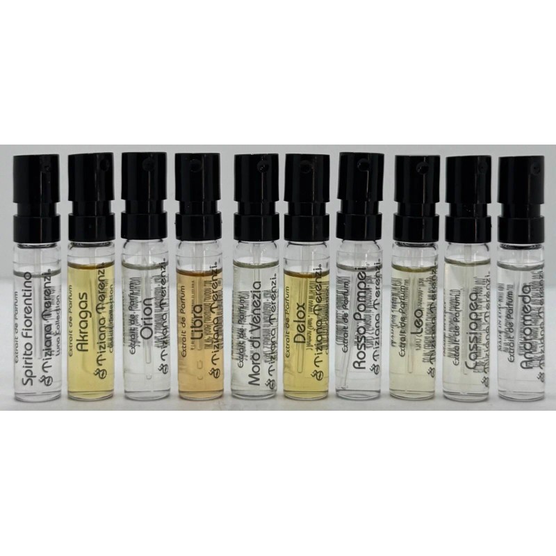 TIZIANA TERENZI COLLECTION SET EXTRAIT VIAL SPRAY 0.05 Oz /