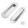 YEYIT 2 Pcs Concealed Embedded Flush Sliding Door Pull Handles,