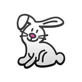 Bargain Max Decals My Family Car Stick Figure Pet Animal Rabbit Bunny Window Laptop Car Sticker 6"