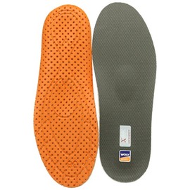 WOLY Unisex-Adult Silver Fresh 3D Sport Insole SP6108 Grey 38 EU