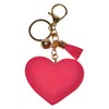 Popfizzy Pink Heart Keychain for Women and Girls, Bling Backpack