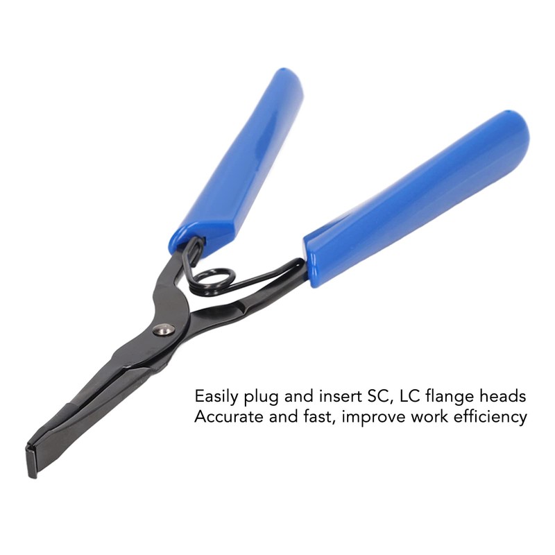 Fiber Optic Pliers, Flange Long Nose, Fiber Optic Connector, Insertion