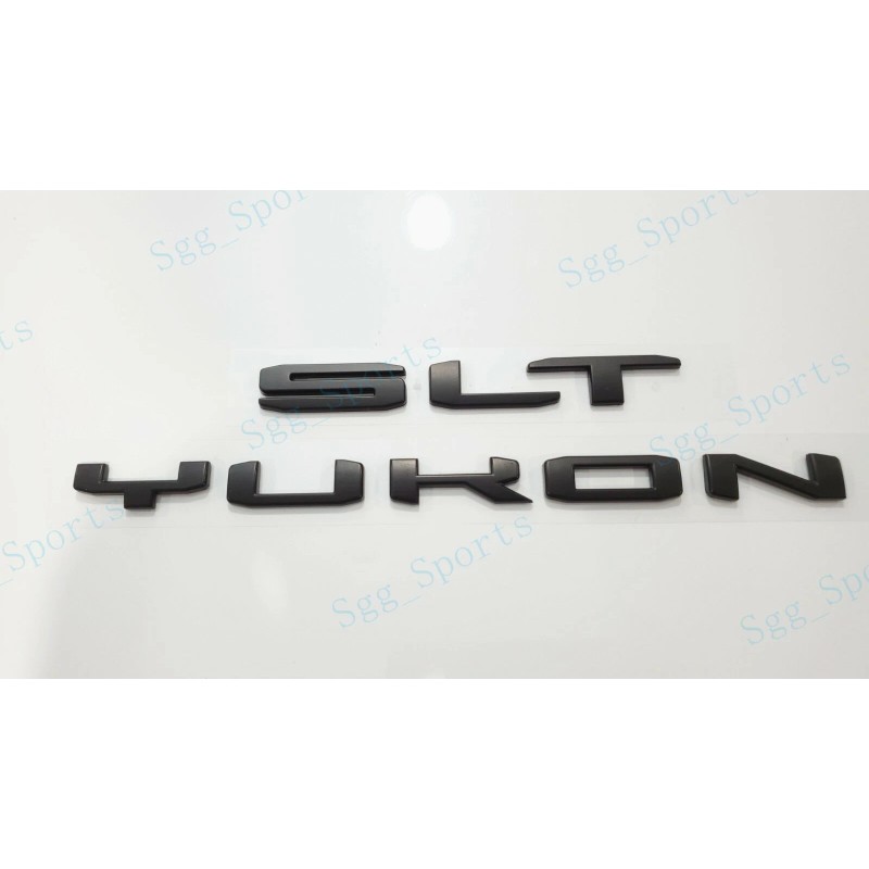 GMC 2PCS GMC 2021-2023 Yukon Yukon XL Rear Tailgate Matte