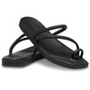 Crocs Women's Miami Toe Loop Sandal Black, 10