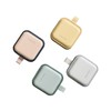 Macaron portable pill case pill case, macaron portable pill case/white