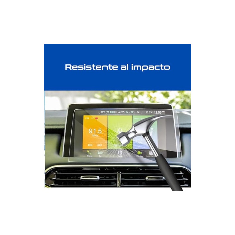 GV TECH Protector de pantalla de cristal Templado 10.1 pulgadas