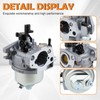 Huayi Carburetor Carb Compatible with PowerSmart DB8621PR 170cc Gas Mower