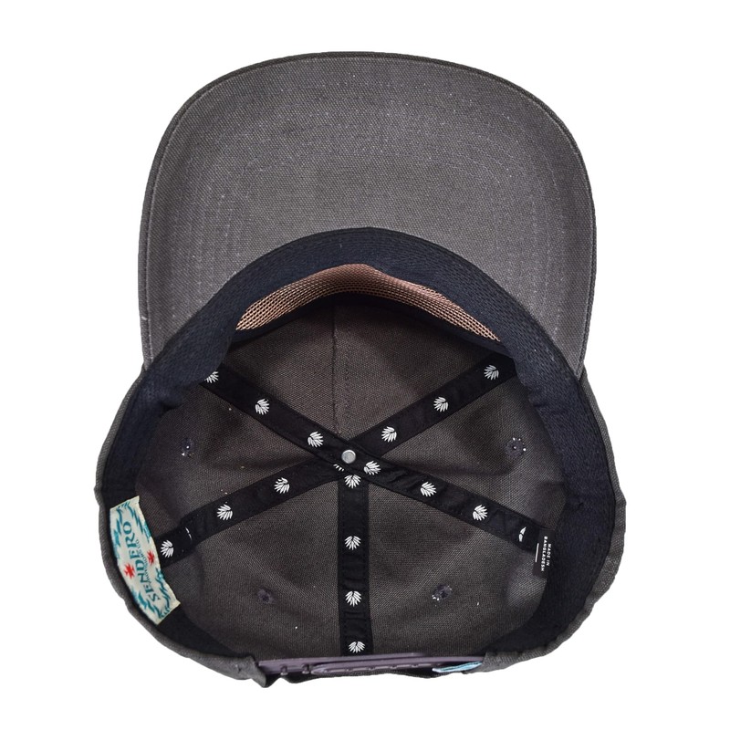 Sendero Provisions Co. Tiro Muerto Screen Printed Snapback Hat Blue