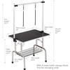 Pet Grooming Table for Large Dogs Adjustable Professional - Portable