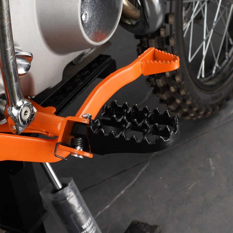 WEIYINGSI Dirt Bike Foot Pegs, Motorcycle Footpegs Pedals for 50CC