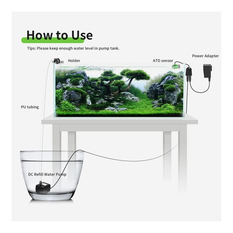 Fzone Aquarium ATO Auto Top Off Refilling System with Dual