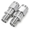 UU TOJOIN 2PCS RF Coaxial Attenuator 12.4GHz 3dB 2W 50Ohm