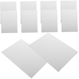 MAGICLULU 10pcs Frosted PP Plastic Sheets Fire Retardant Thermoplastic for DIY Crafts Picture Frames and Display Cases Thick Versatile Plastic Sheeting for Home Decor