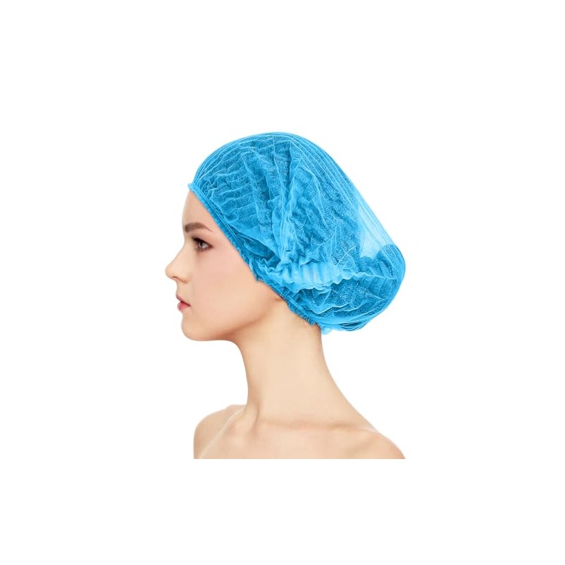 Gorros Desechables Red Cabello Pulgadas 100 Unidades Gorro Elástico Antipolvo