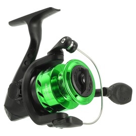 PATIKIL Fishing Reel, Ultralight Saltwater Reel Left/Right Interchangeable Handle 5.2:1 Gear Ratio for Freshwater Saltwater Ice Fishing, Black, Green