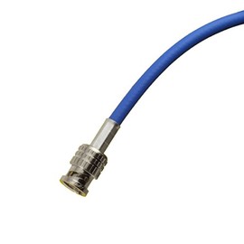 BJC High-Flex 3G/6G HD SDI Patch Cable (Belden 1505F), BNC to BNC (Blue, 5 Foot)