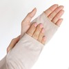 HASEGAWA Large Silk UV Protection Arm Cover [Made in Japan]