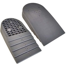 Adjustable Leg Length Discrepancy Heel Lifts Inserts Insoles (Small)