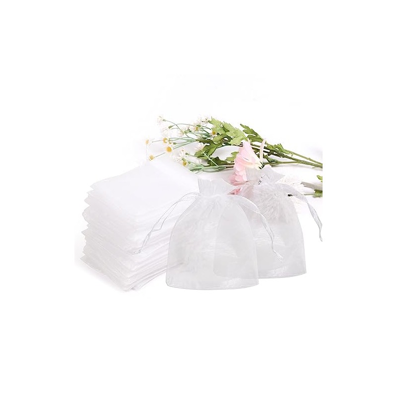 Organza Drawstring Bag, Wrapping, Divided Bag, Transparent Fabric, Present, Gift