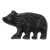 Cast Iron Rustic Western Black Bear Drawer Cabinet Door Knobs
