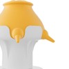 Pet Milk Feeder 4 Soft Silicone Nipples Raised Base Puppy
